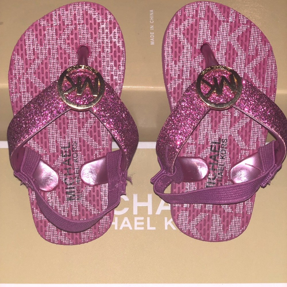 Michael Kors Baby/Toddler sandals.  Size USA 5.